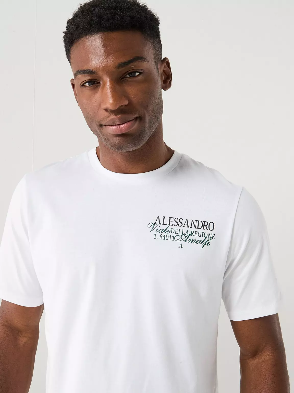 Alessandro Zavetti Arco T-Shirt Optic White - Image 3