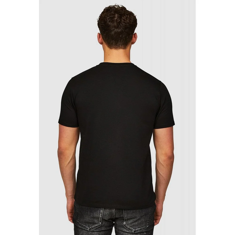 Alessandro Zavetti Growler Dot T-Shirt Jet Black - Image 2