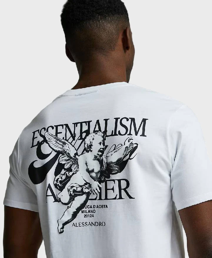 Alessandro Zavetti Putto T-Shirt Optic White