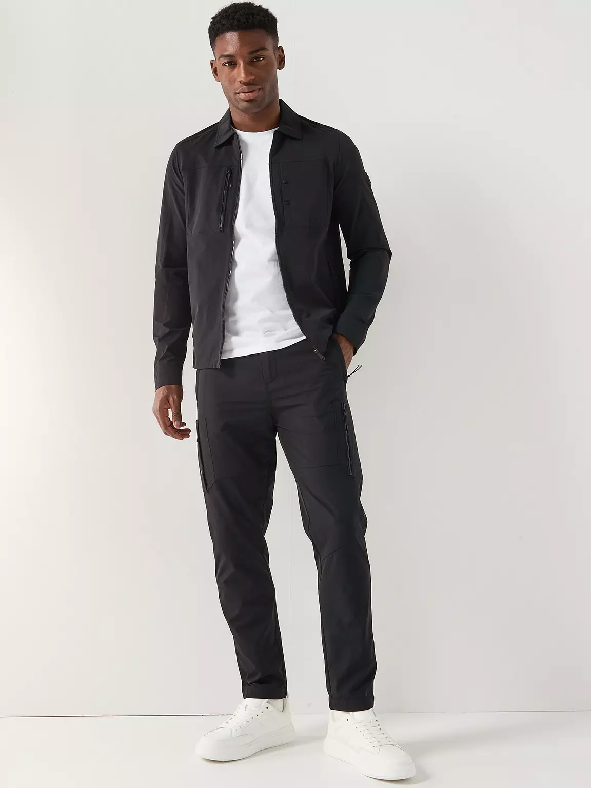 Alessandro Zavetti Saverio Cargo Pant Black - Image 4