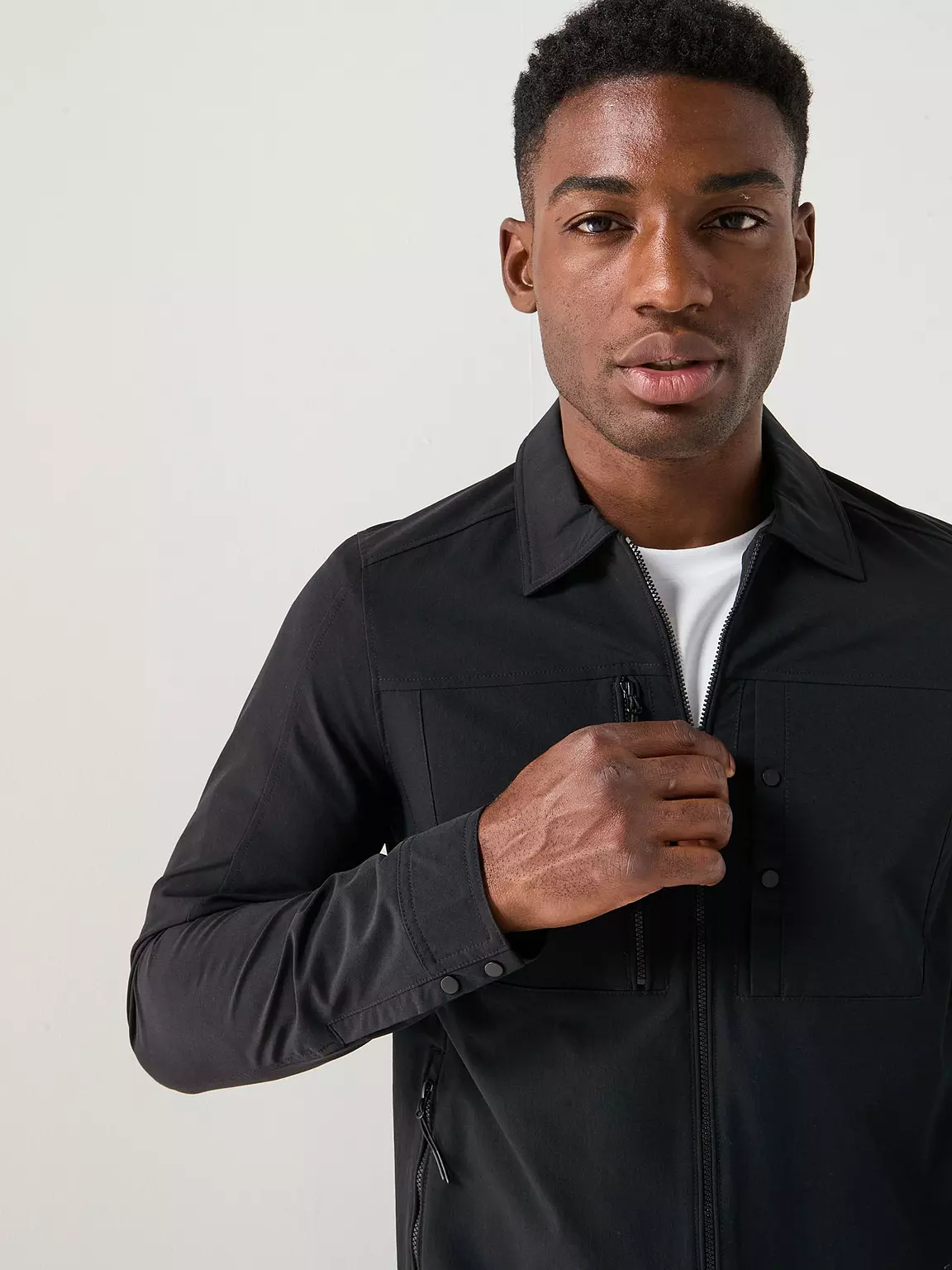 Alessandro Zavetti Saverio Overshirt Black - Image 2