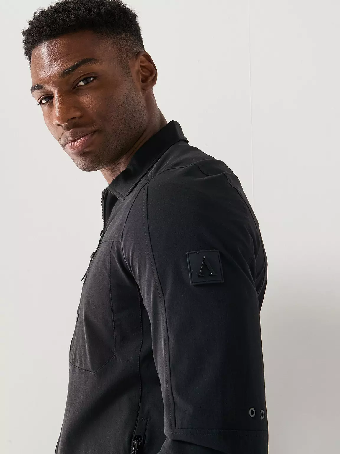 Alessandro Zavetti Saverio Overshirt Black - Image 3