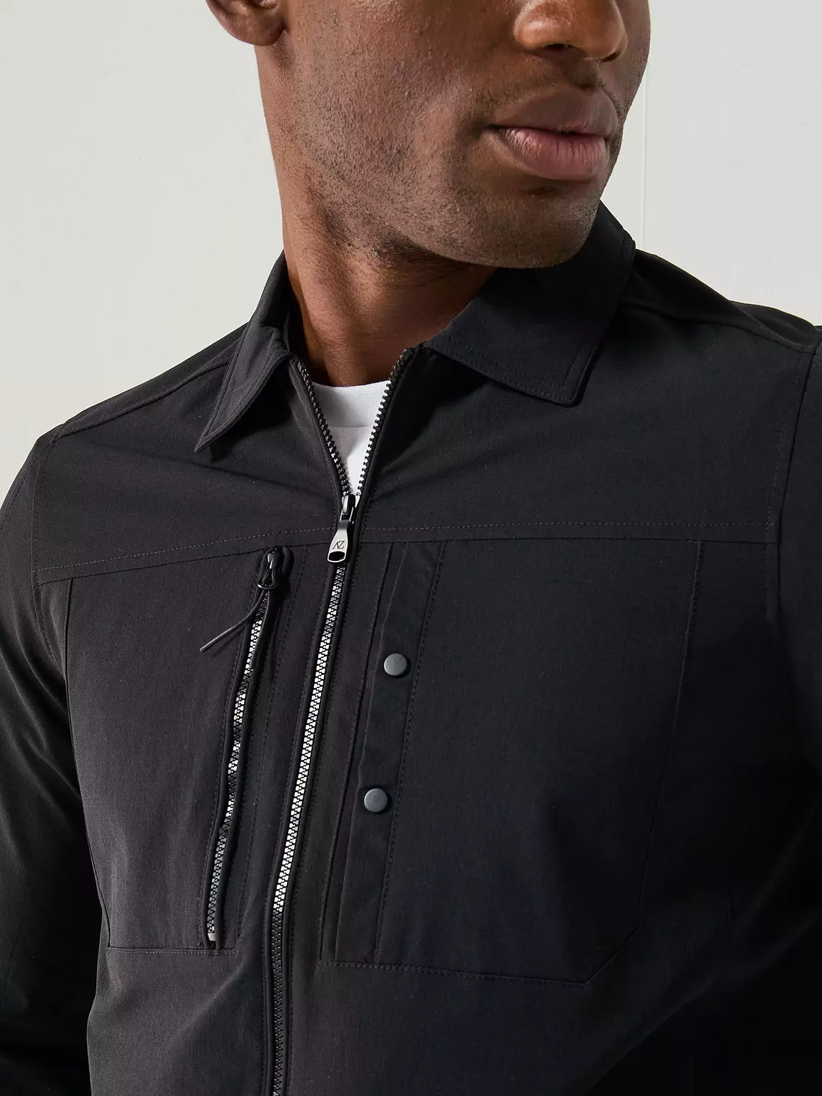 Alessandro Zavetti Saverio Overshirt Black - Image 4