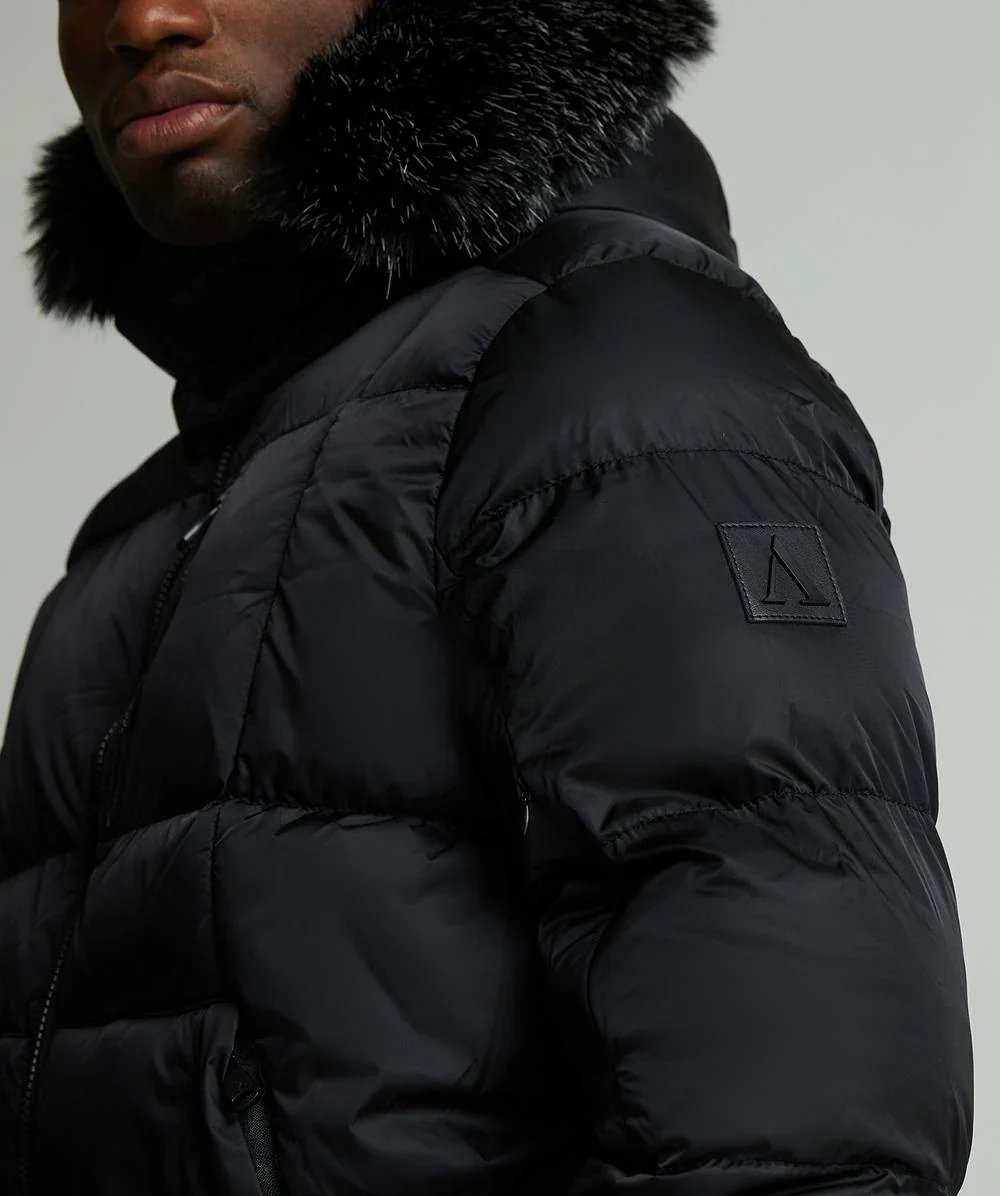 Alessandro Zavetti Savinio Puffer Jacket Black - Image 2