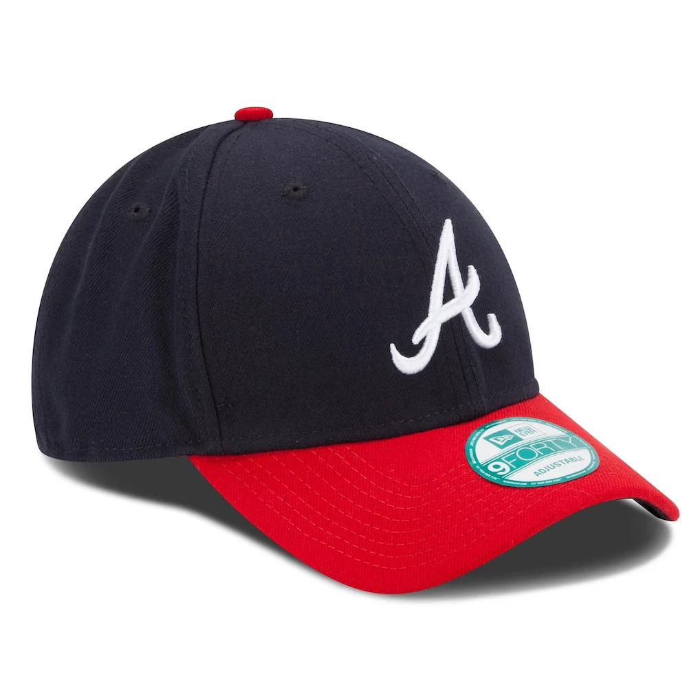 Atlanta Braves New Era The League 9FORTY Adjustable Cap - Image 3