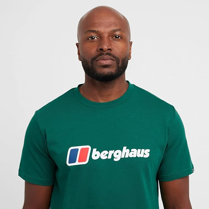 Berghaus Classic XL Logo T-Shirt - Green - Image 3