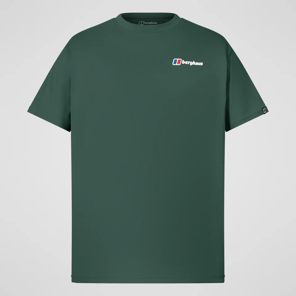Berghaus Dotted Mountain T-Shirt - Green - Image 2