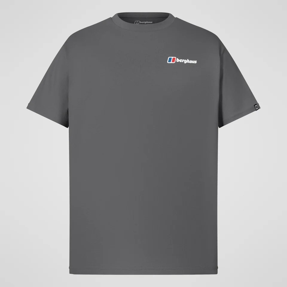 Berghaus Dotted Mountain T-Shirt - Grey - Image 2