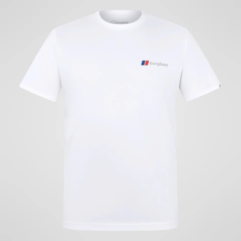Berghaus Dotted Mountain T-Shirt - White - Image 2
