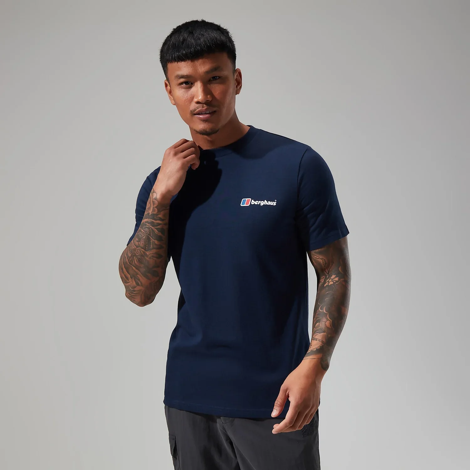 Berghaus F&B Logo T-shirt Dusky Blue - Image 2