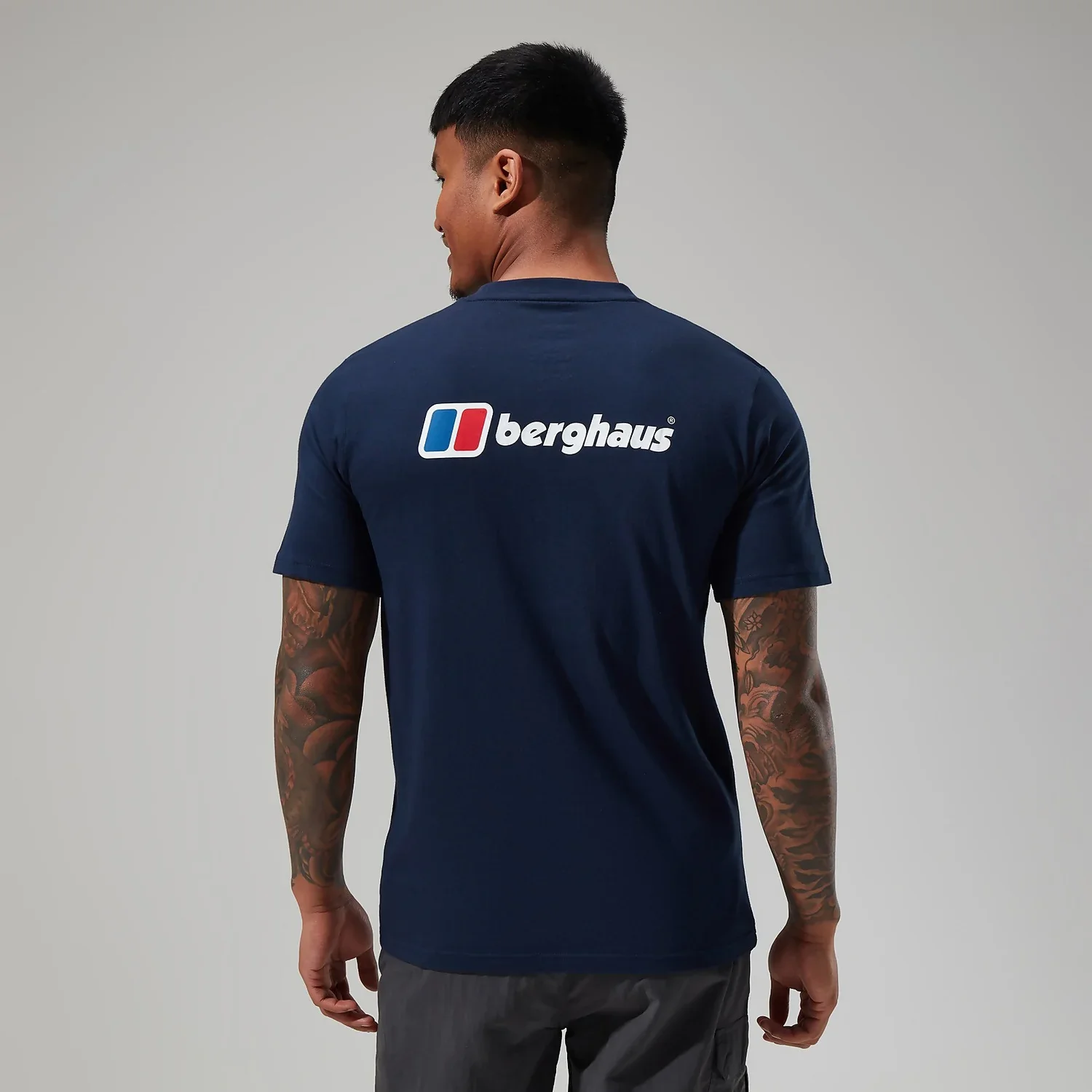 Berghaus F&B Logo T-shirt Dusky Blue - Image 3