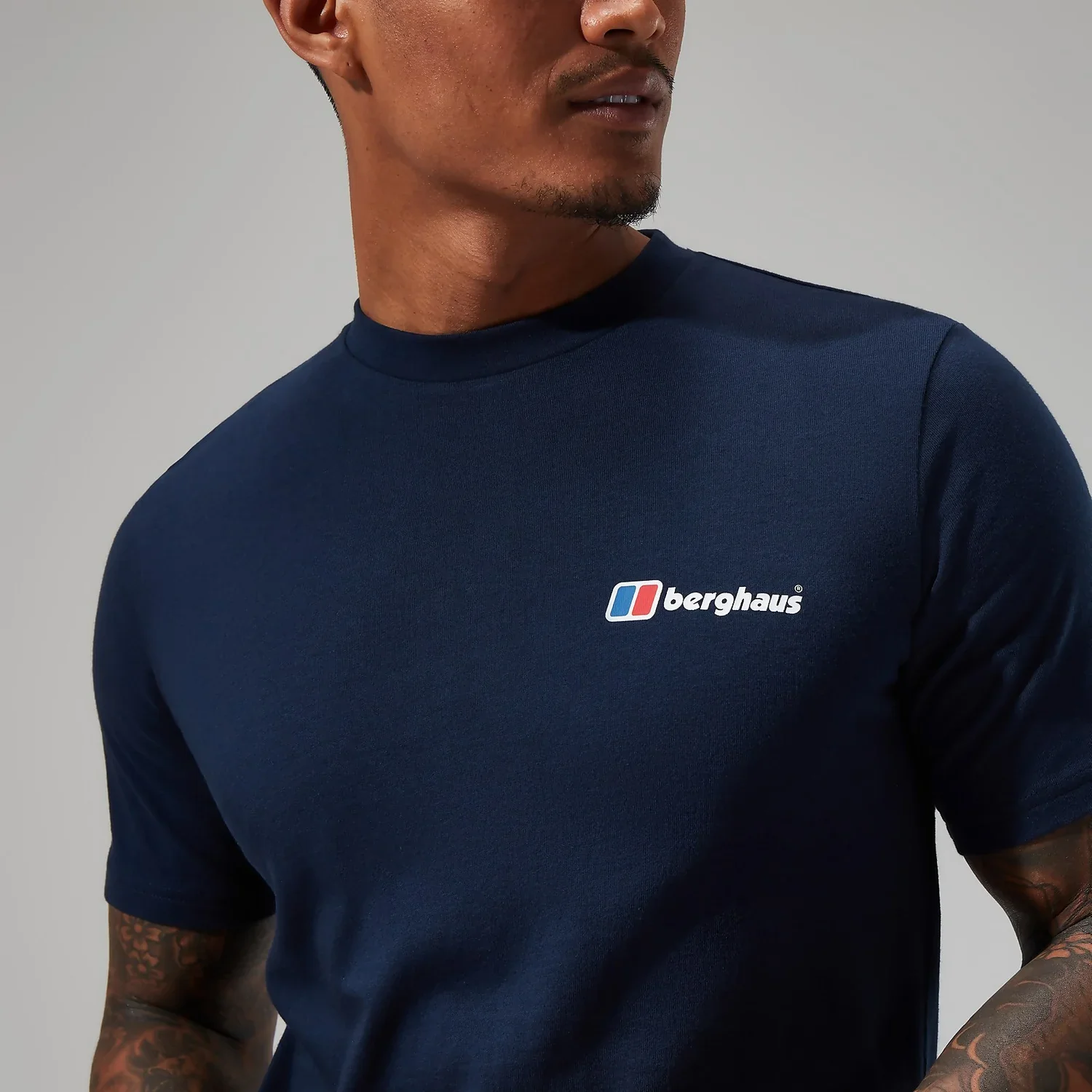 Berghaus F&B Logo T-shirt Dusky Blue - Image 4