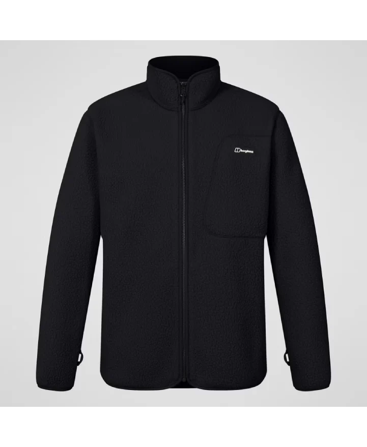 Berghaus Hanby Interactive Fleece Jacket - Black - Image 4