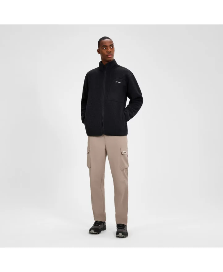 Berghaus Hanby Interactive Fleece Jacket - Black - Image 6