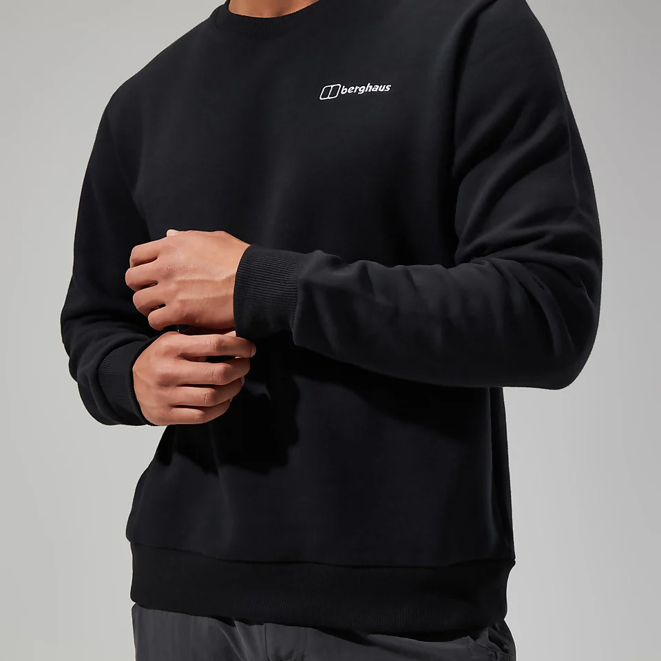 Berghaus Logo Crew - Black - Image 2
