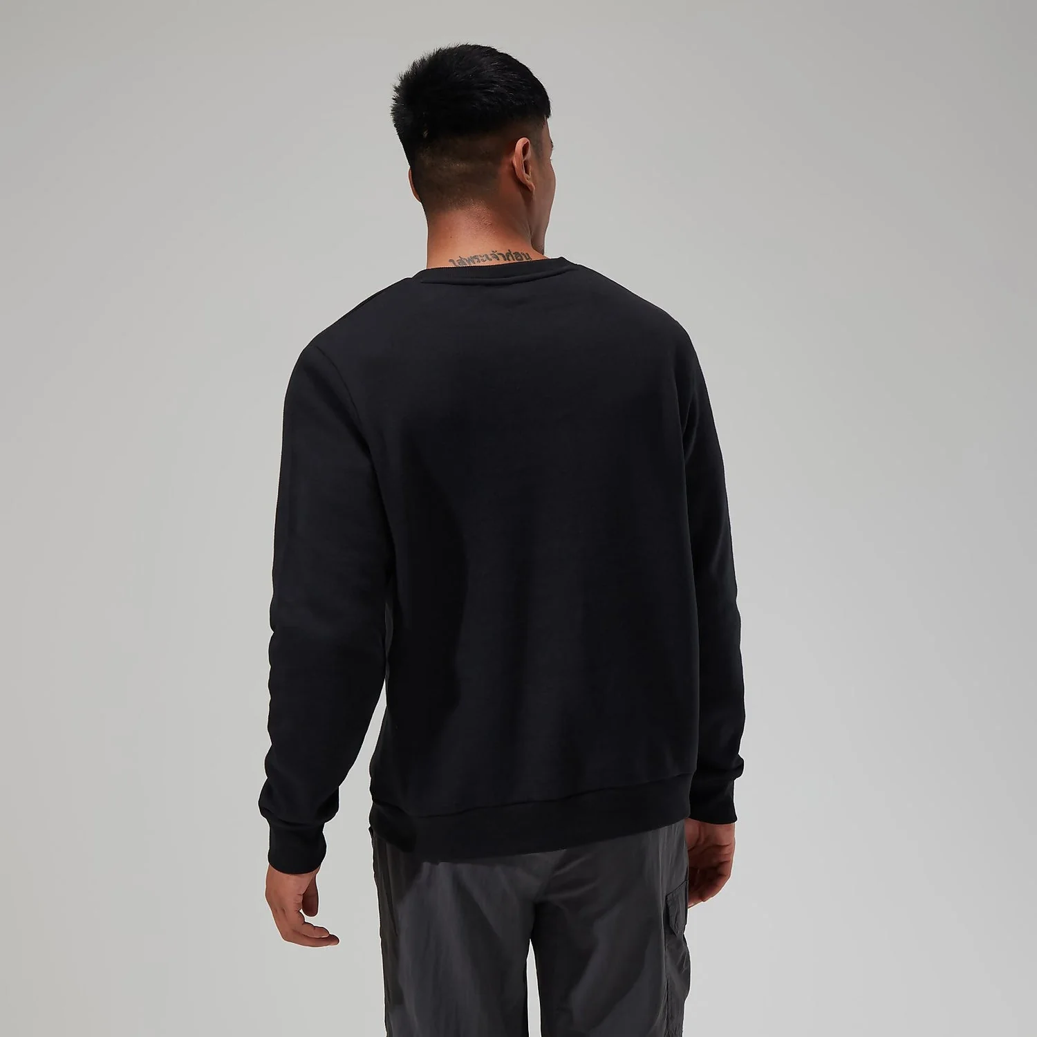 Berghaus Logo FL Crewneck Black - Image 3