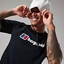 Berghaus Organic Big Classic Logo T-Shirt Black - Image 4