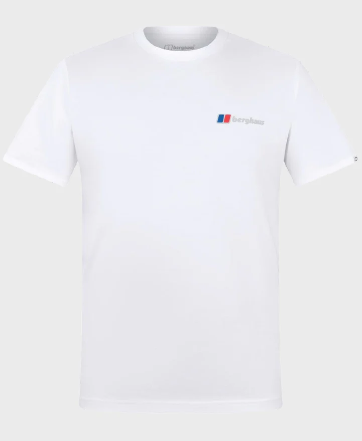 Berghaus Organic Front & Back Logo T-Shirt White