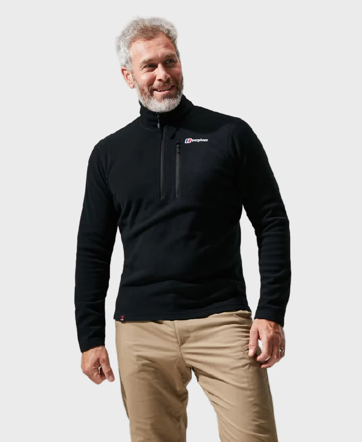 Berghaus Prism Micro Polartec Half Zip Fleece - Black