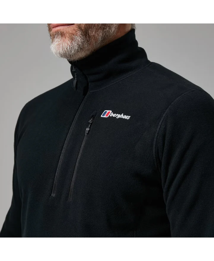 Berghaus Prism Micro Polartec Half Zip Fleece - Black - Image 2