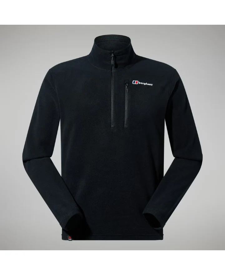 Berghaus Prism Micro Polartec Half Zip Fleece - Black - Image 4