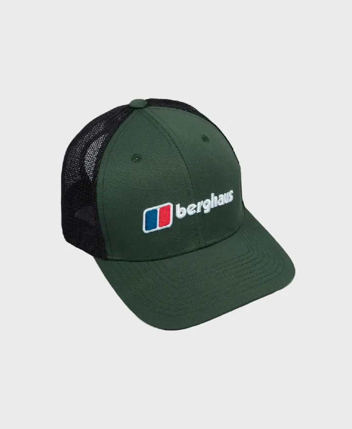 Berghaus Logo Recognition Trucker Cap - Dark Green