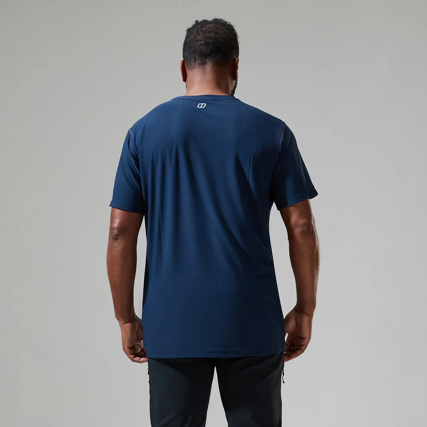 Berghaus Tech Base Crew T-shirt Dusk Blue - Image 3