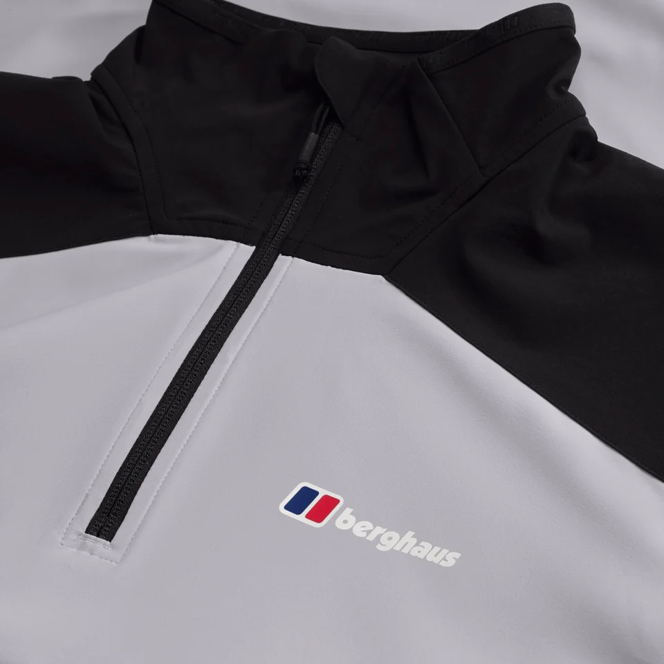 Berghaus Terrain Trek Half Zip Jacket - Black/Grey - Image 3