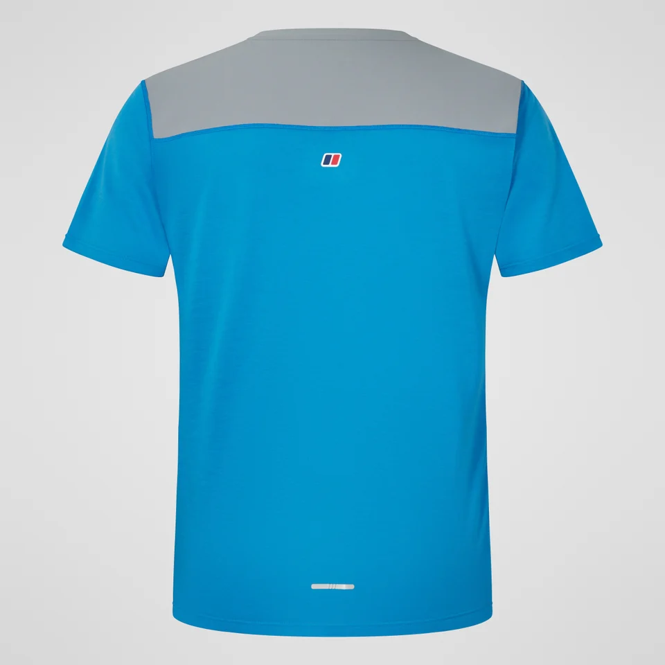 Berghaus Terrain Trek Tech T-Shirt - Blue/Grey - Image 2