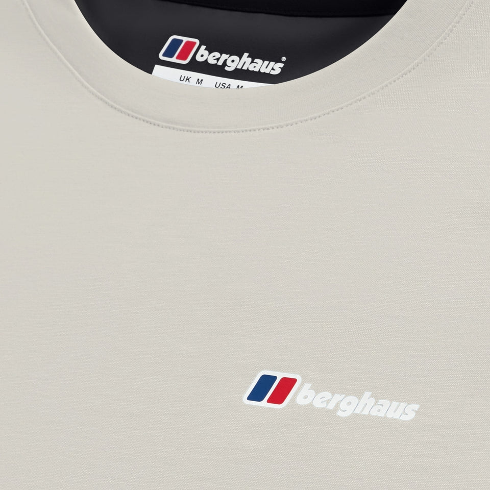 Berghaus Terrain Trek Tech T-Shirt - Stone/Black - Image 3