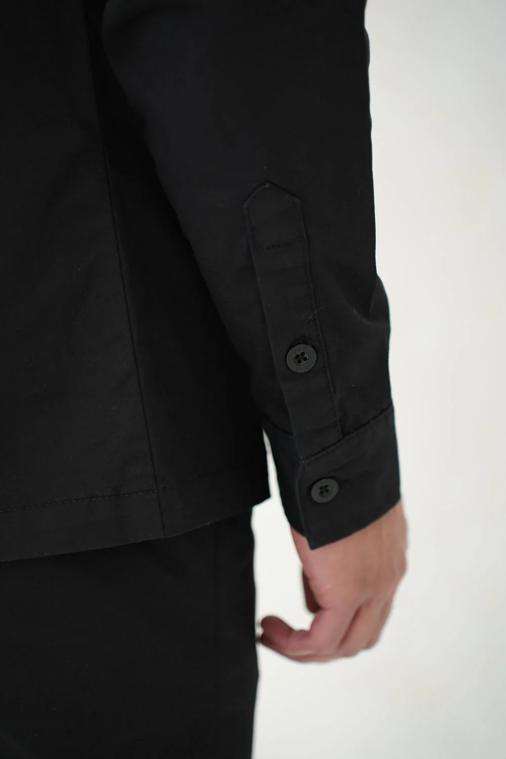 Capo Cargo Overshirt Black - Image 3