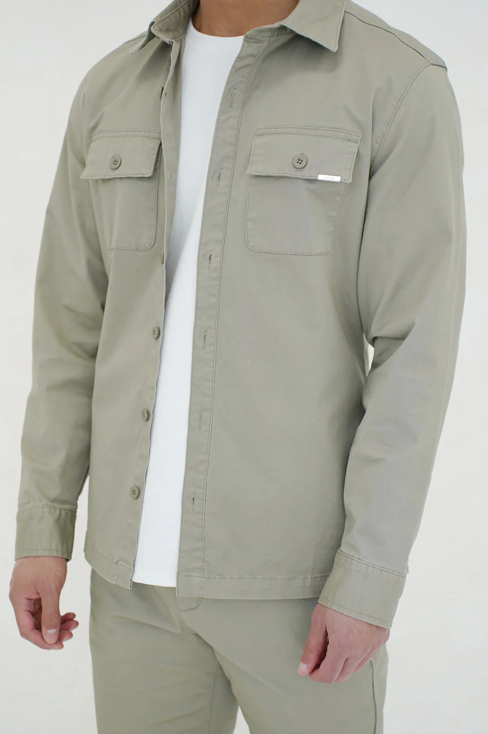 Capo Cargo Overshirt Olive - Image 2