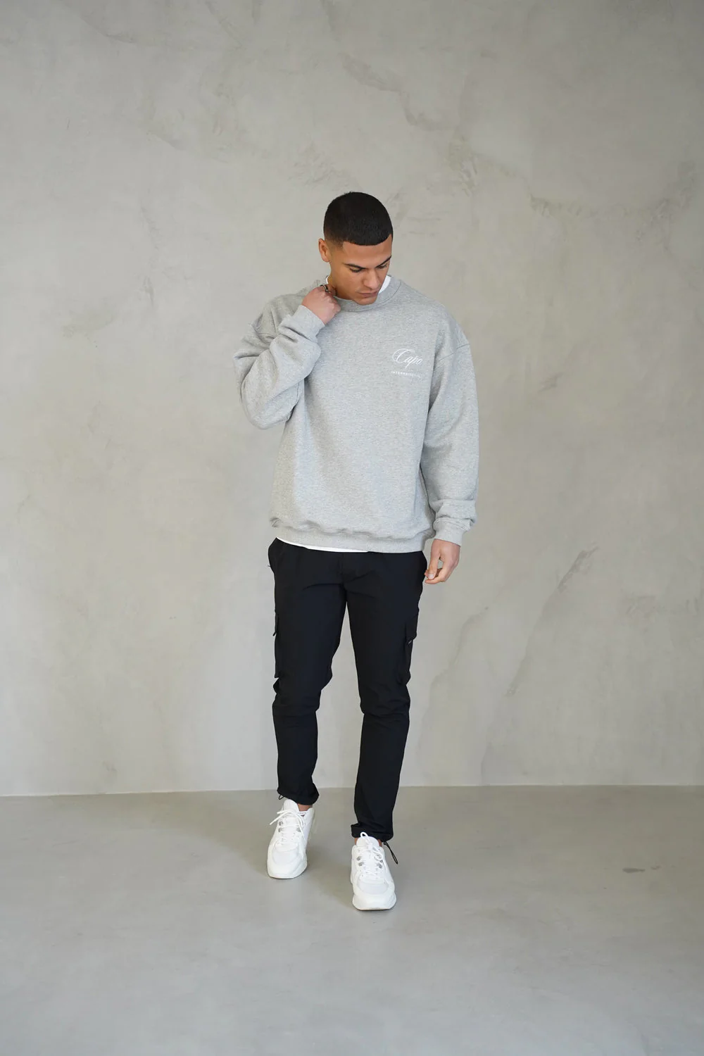 Capo International Sweatshirt Grey - Image 3