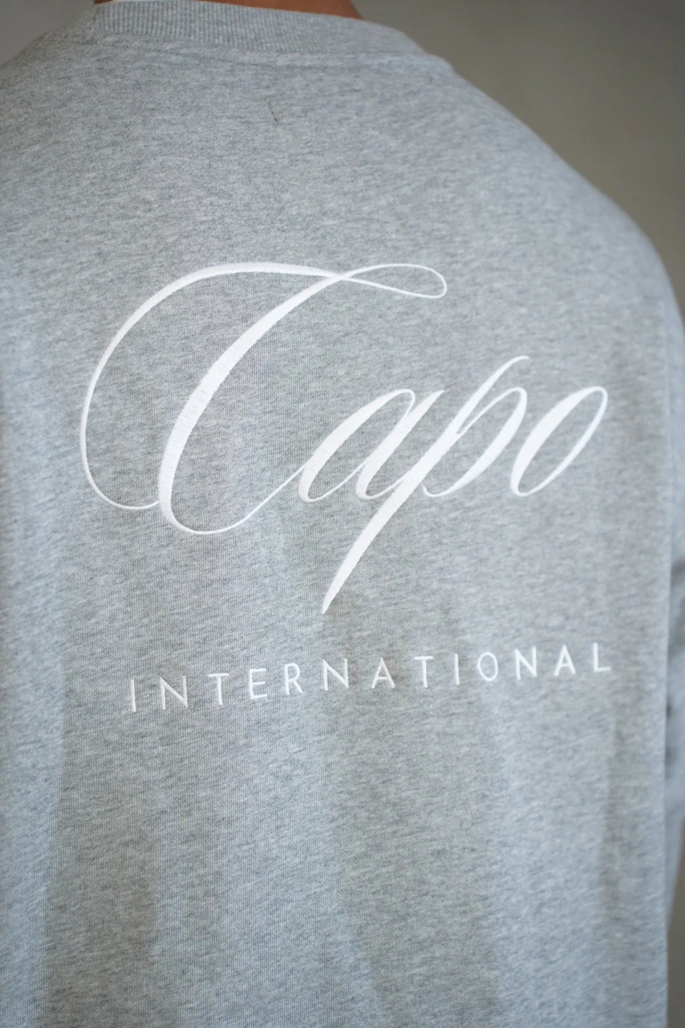 Capo International Sweatshirt Grey - Image 4