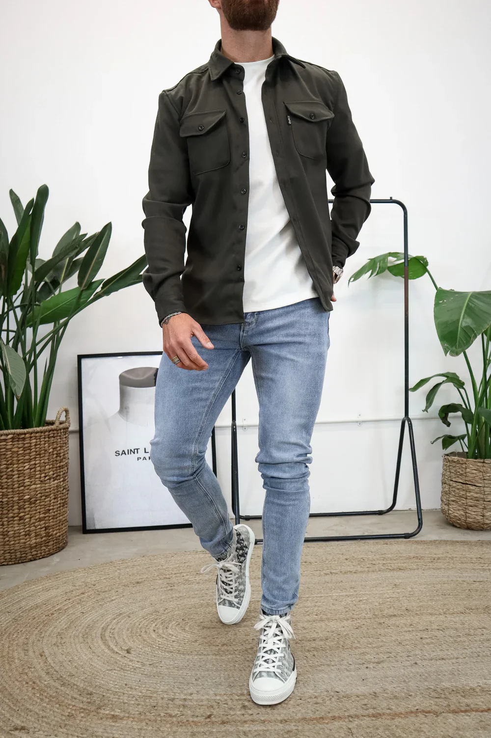 Capo Overshirt Khaki - Image 2