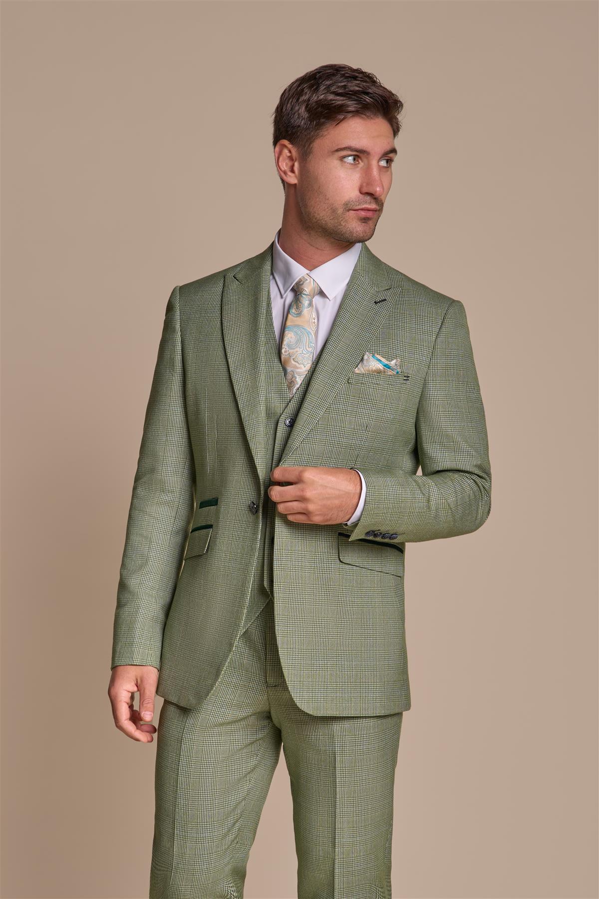 Cavani Caridi Blazer Sage Green - Image 5