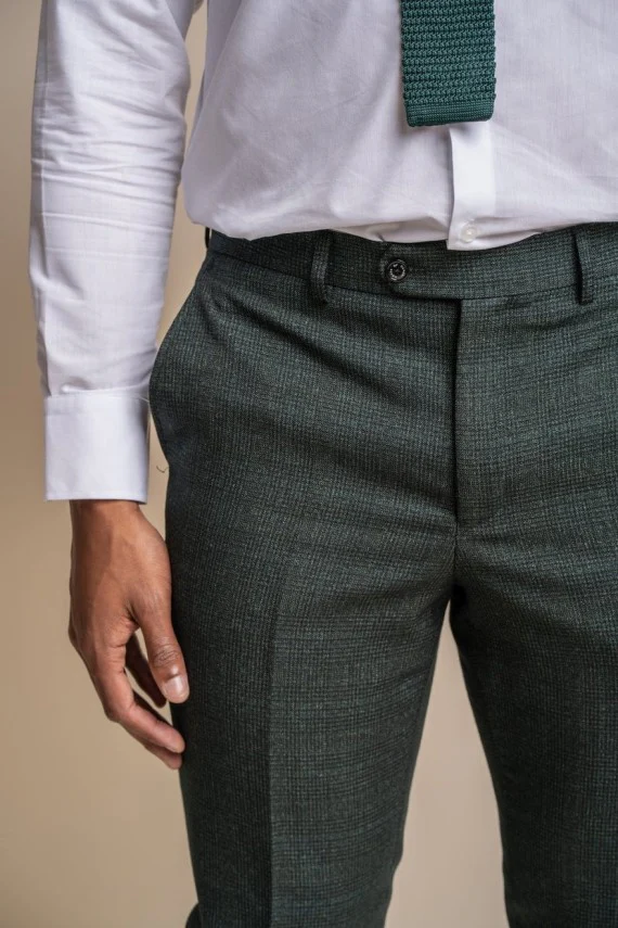 Cavani Caridi Trousers Olive - Image 3