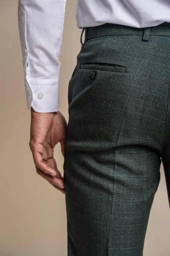 Cavani Caridi Trousers Olive - Image 4
