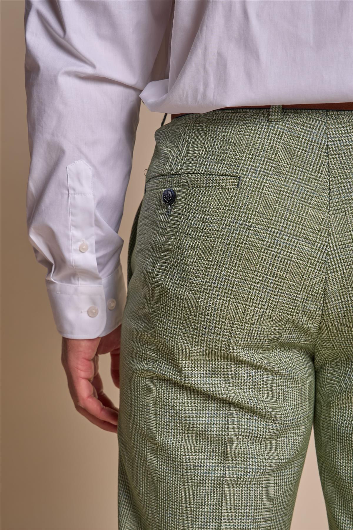 Cavani Caridi Trousers Sage Green - Image 3