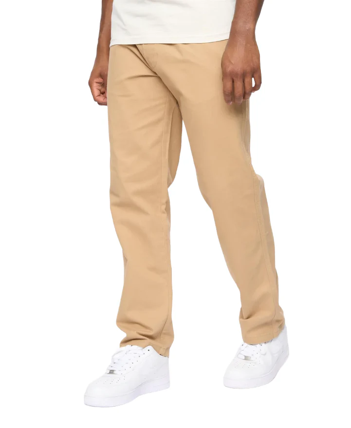 Crosshatch Blansmoore Relaxed Fit Chino Trousers - Image 3