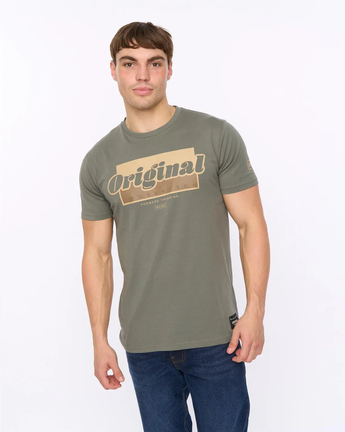 Crosshatch Chevin T-Shirt - Image 2
