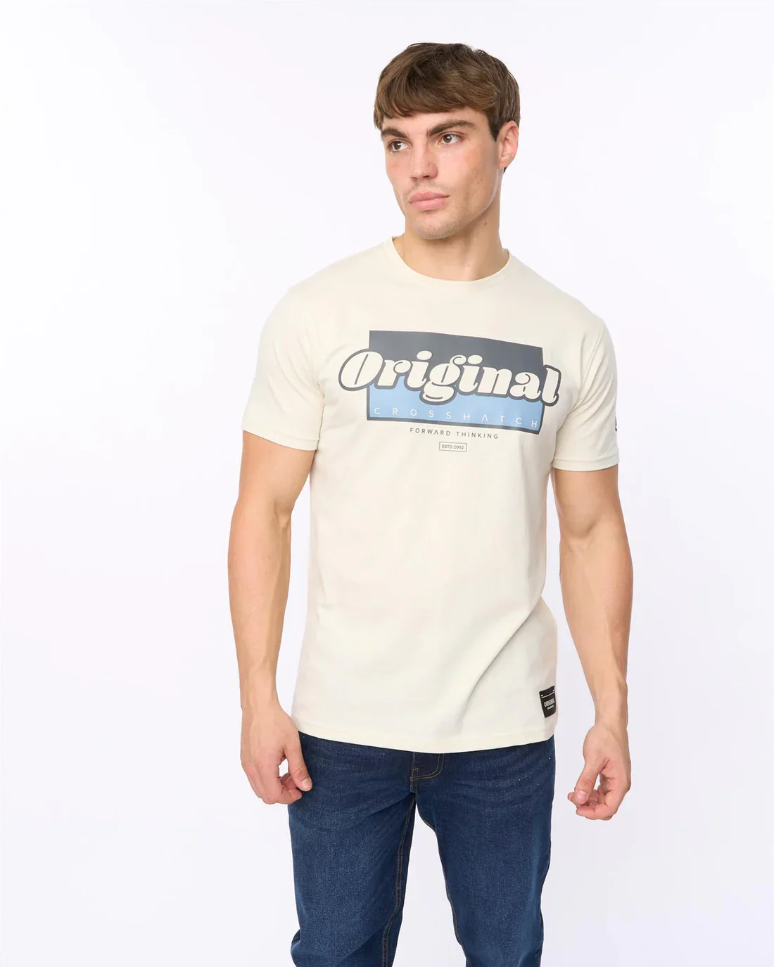 Crosshatch Chevin T-Shirt - Image 3