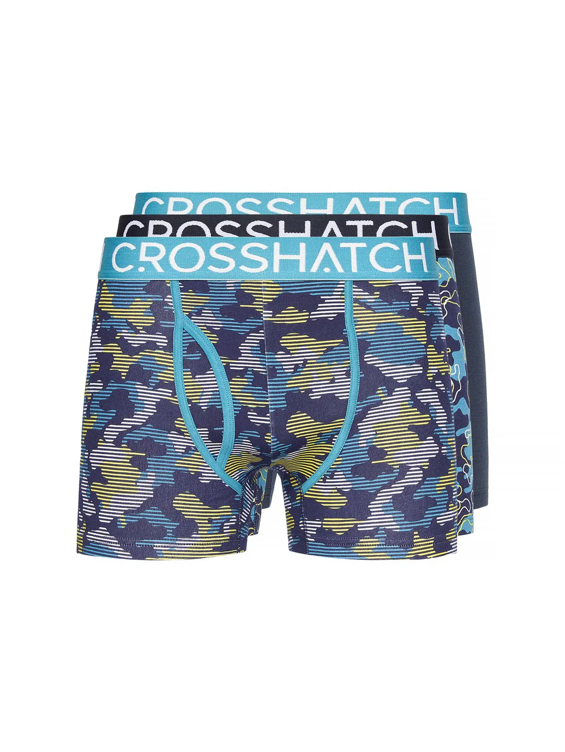Crosshatch Linamo Boxer Shorts (3 Pack) - Image 3