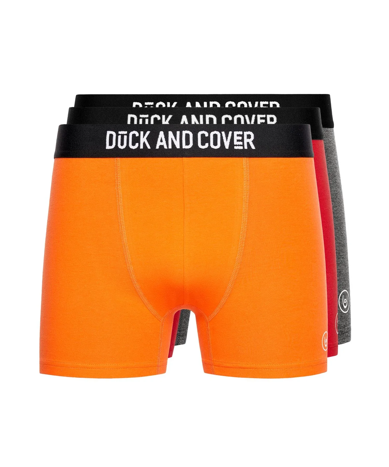 Duck & Cover Fiery 3 Pack Boxer Shorts