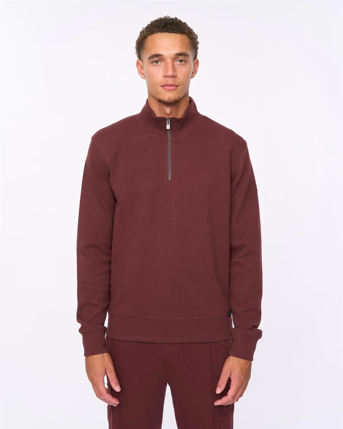 Duck and Cover Slellmoore 1/4 Zip Sweatshirt - Image 5