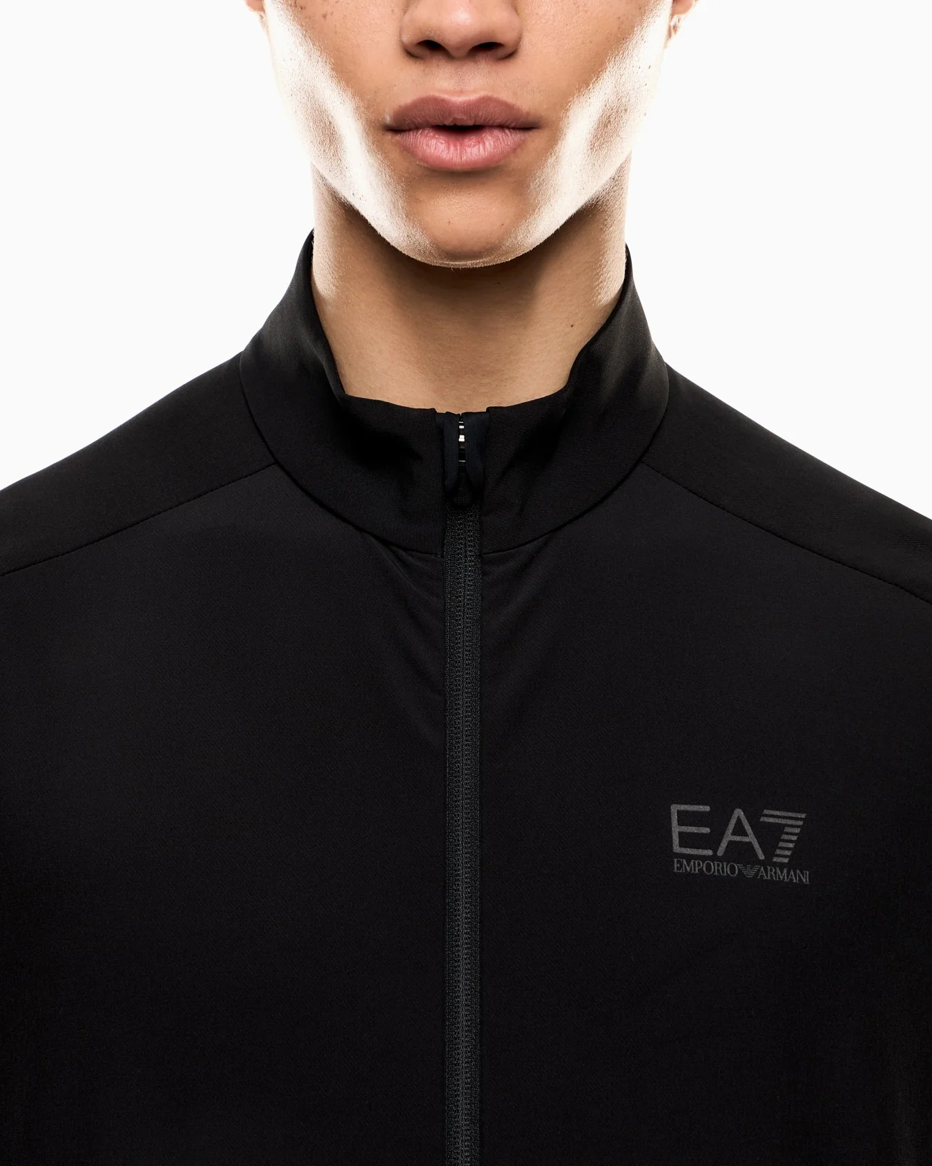 EA7 Emporio Armani 7M000638 Dynamic Athlete Zip-Up Sweatshirt VENTUS7 - Black - Image 5