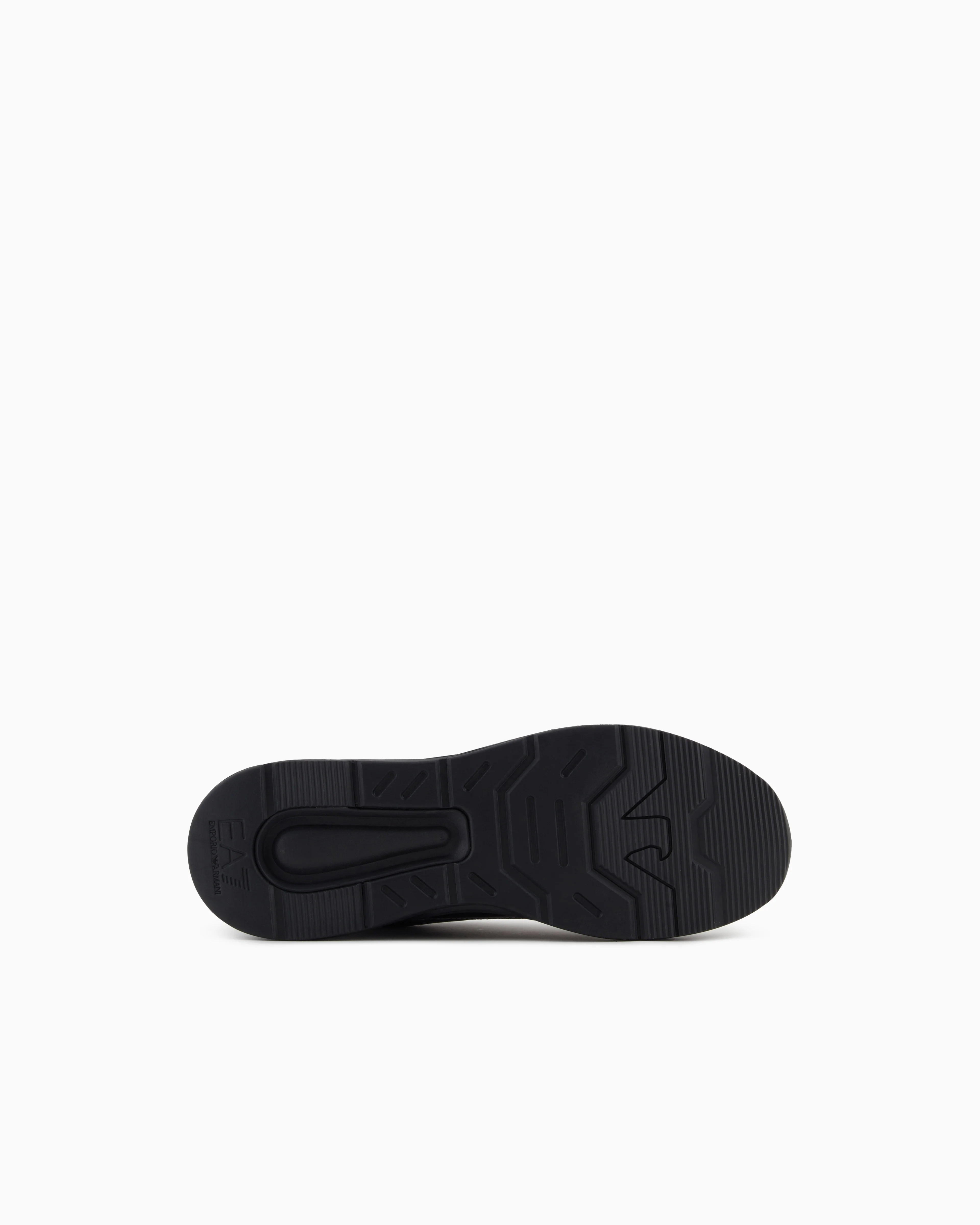 EA7 Emporio Armani 7X000306 Ace Runner Special Sneakers - MC032 Triple Black/Silver - Image 2
