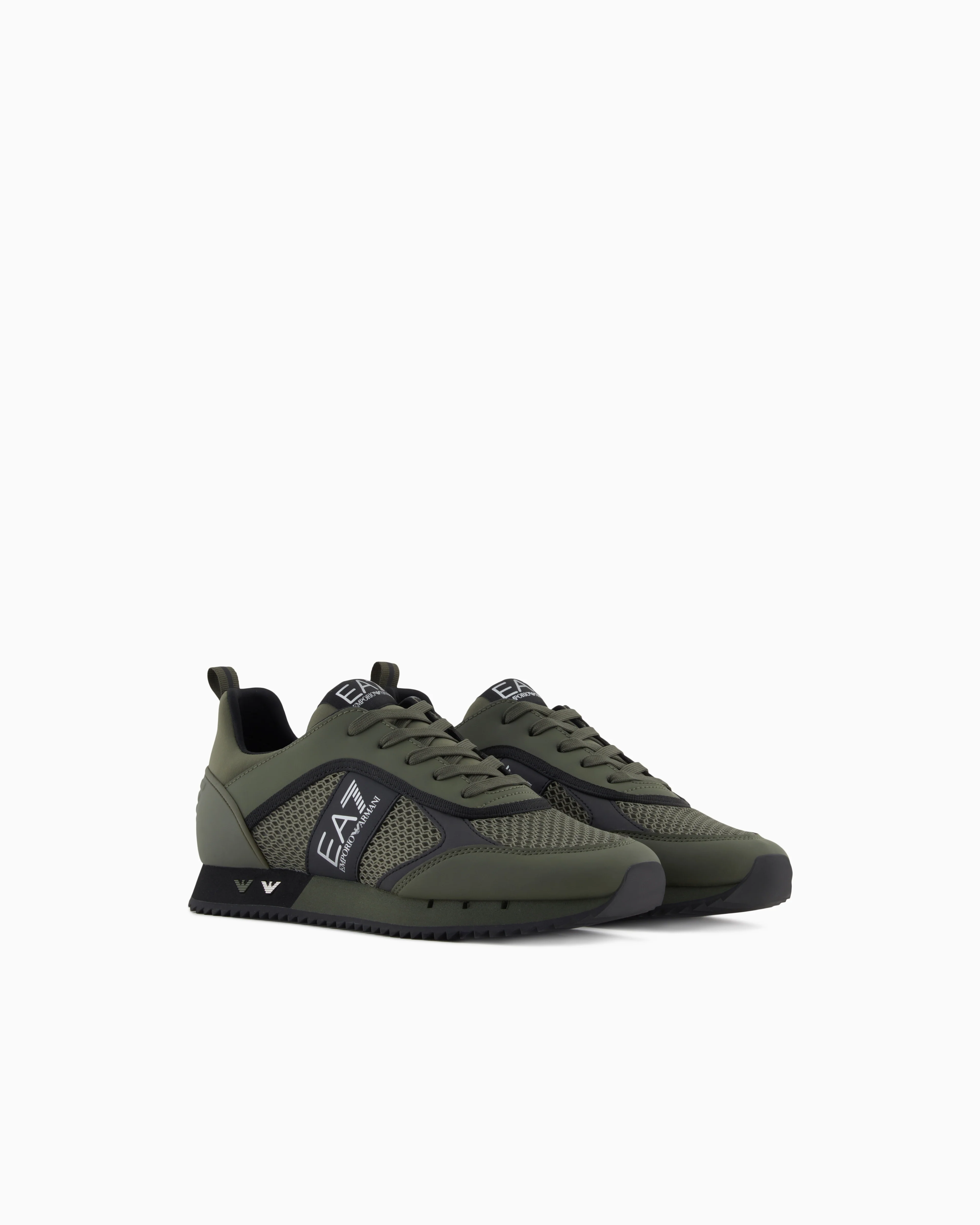 EA7 Emporio Armani 7X000334 Sneakers - MZ180 Beetle/Silver/Black - Image 6