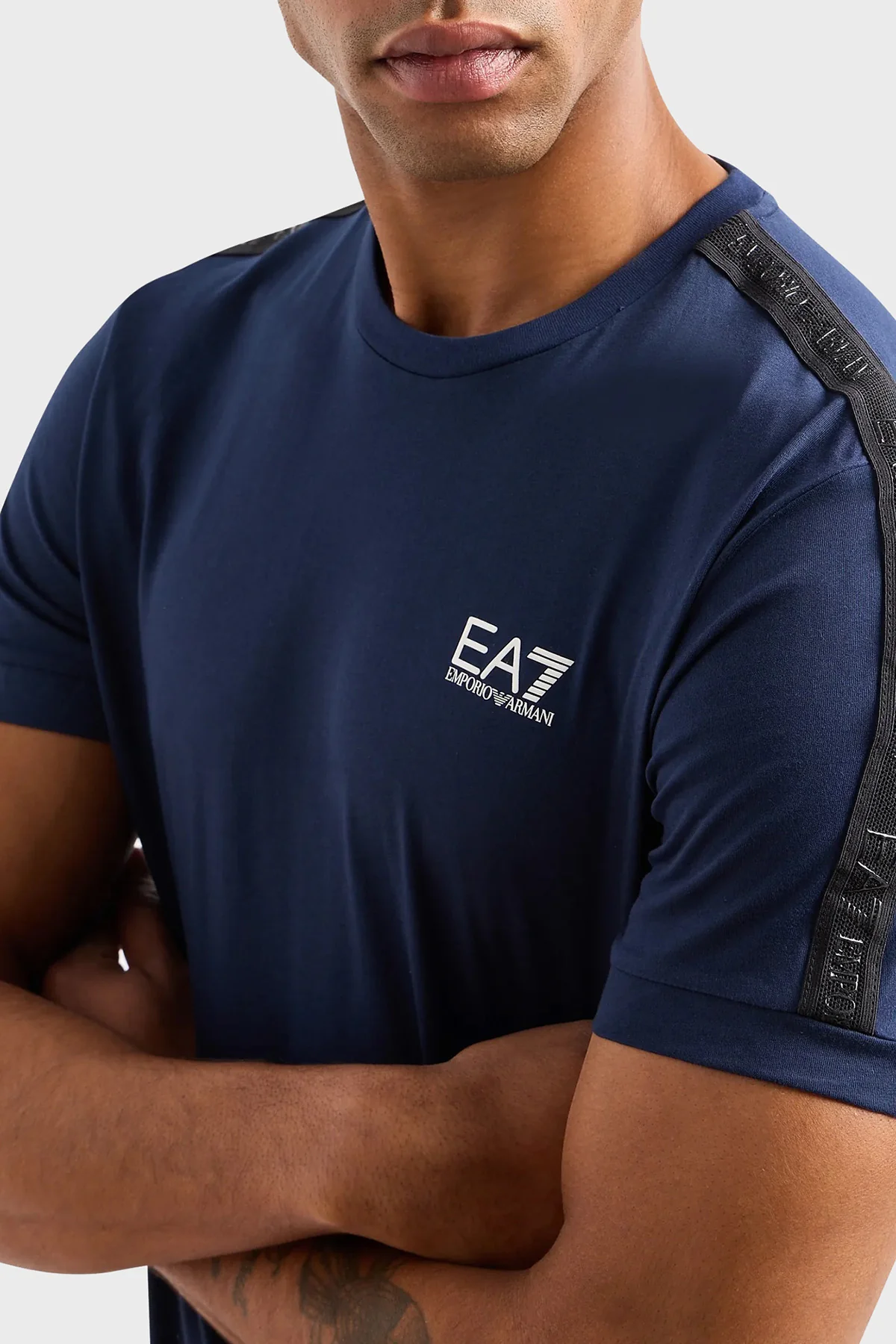 EA7 Emporio Armani 3DPT35 T-shirt Navy Blue - Image 2