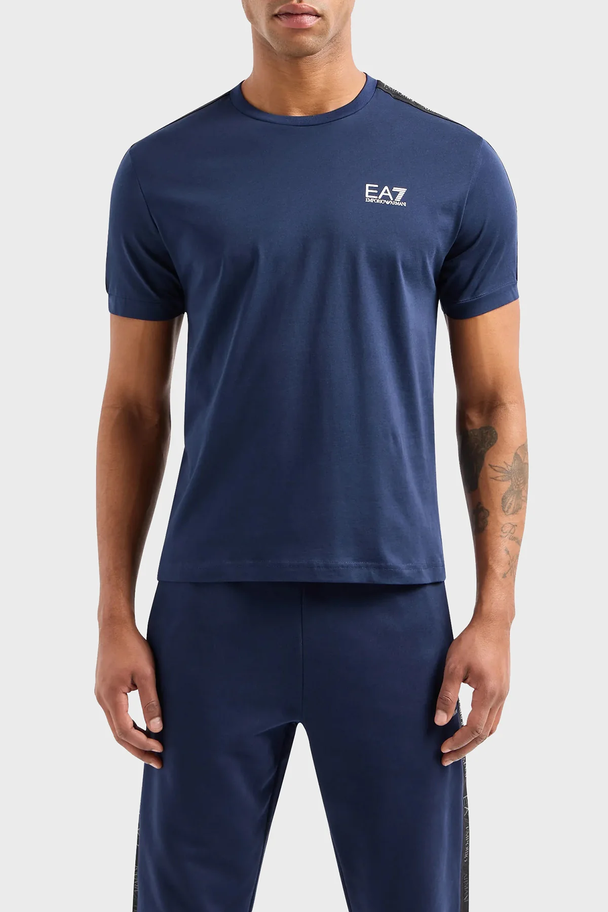 EA7 Emporio Armani 3DPT35 T-shirt Navy Blue - Image 4
